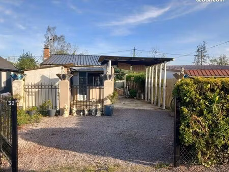 chalet de loisirs avec son terrain en location