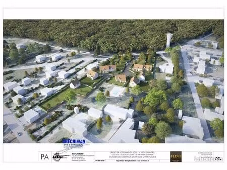 terrain 500 m² thiers-sur-thève
