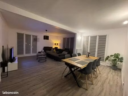 très bel appartement f4 95m2 très lumineux situé plein centre-ville de ligny disponible à 