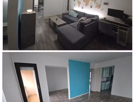 vends appartement f4 avec cave et garage
