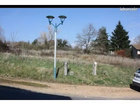 vente terrain à bâtir