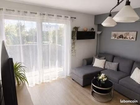 couëron – appartement t2 lumineux avec balcon & parking sécurisé