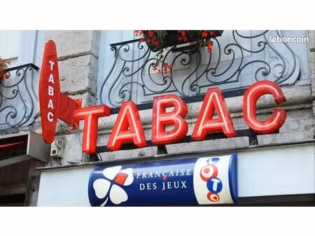 fonds de commerce bar  tabac  fdj 60 m²