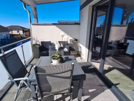 appartement esprit maison 88m2-terrasse plein sud-garage-calme absolu