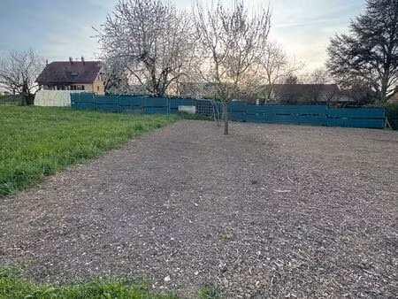 terrain à bâtir de 516 m²