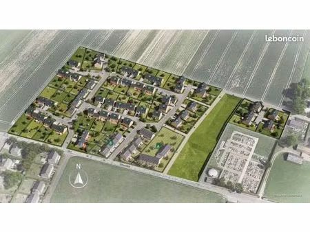 terrain 449 m² parcay meslay