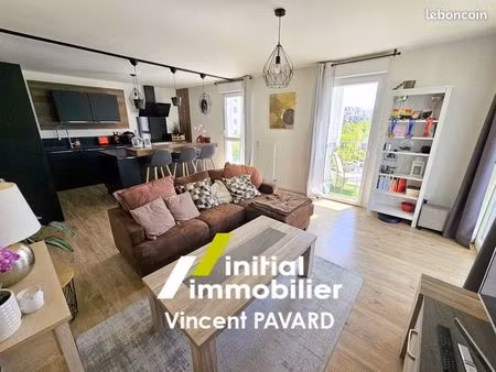 appartement 3 pièces 64 m²