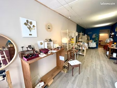 à vendre – fonds de commerce artisanat & salon de thé – emplacement idéal à champeix