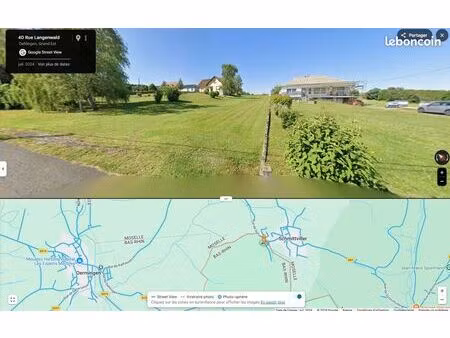 terrain constructible à vendre