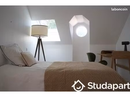 chambre 1 pièce 13 m²