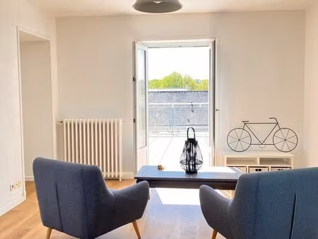 appartement 3 pièces + terrasse 50m2 exclusive