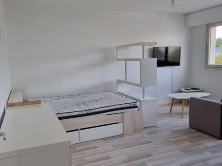 studio meublé 30m2 en bord de loire avec place de parking + cave