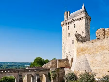 maison de caractère avec terrain constructible à chinon