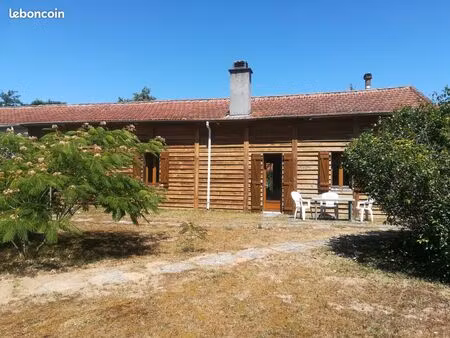 maison 4 pièces et jardin arboré