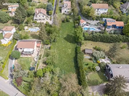 terrain constructible 1400 m2 chaponnay centre