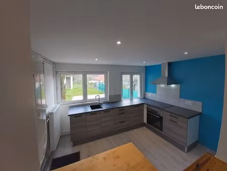 t2bis de 42m² (62 m² au sol) en duplex avec jardin et terrasse
