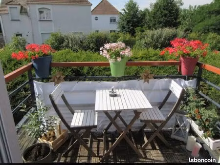 t3 meublé lumineux avec balcon plein sud + parking – résidence récente