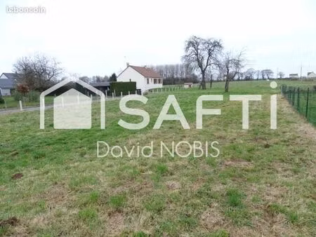 terrain 1000 m² bagnoles de l'orne normandie