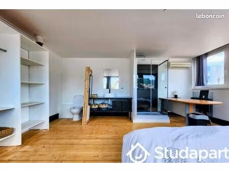 chambre 1 pièce 25 m²