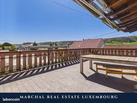 maison jumelée 150 m² – 4 chambres – 2 garages – terrasse & jardin – elzange (impasse)