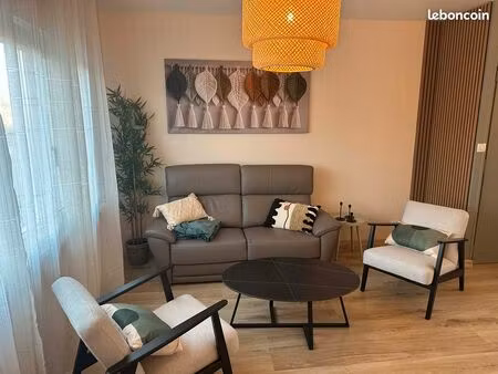 location maison meublée 71 m² à jarny – proche lycée et centre-ville – rénovée à neuf – di