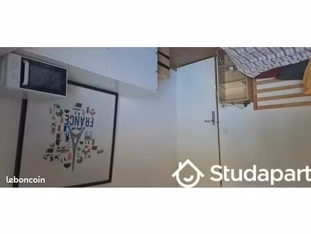 chambre 1 pièce 16 m²
