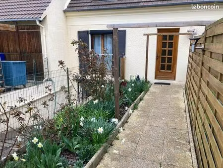 appartement f2/f3 55 m2 avec jardin privatif