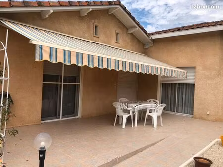 maison de 137m2 et gite classé 3 etoiles de 27m2+piscine