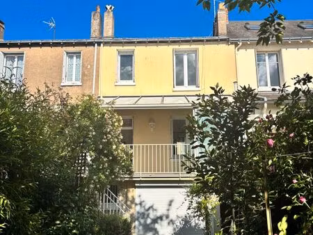maison tourangelle avec jardin sans vis-à-vis - quartier giraudeau - 96 m²