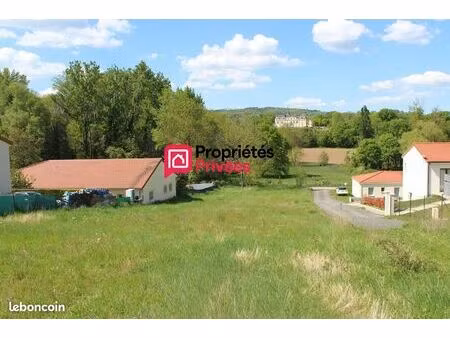 terrain 1 296 m² yssac la tourette