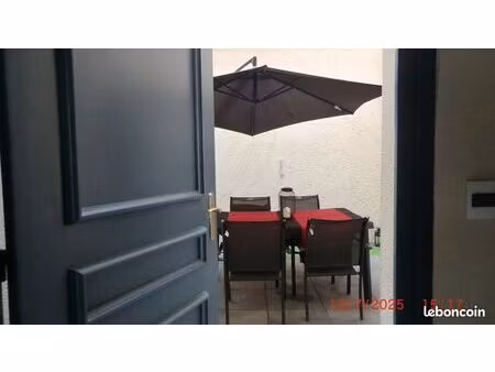 t1 28 m² + terrasse 24 m²+ place de parking