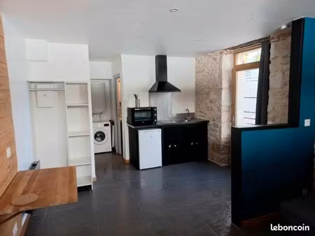 loue studio meublé 27m2