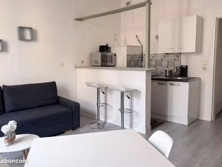 studio meublé 24m²