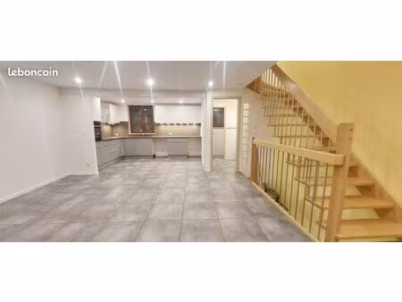 maison de ville appartement triplex f5 104m² hindisheim garage pac aquathermie plancher ch