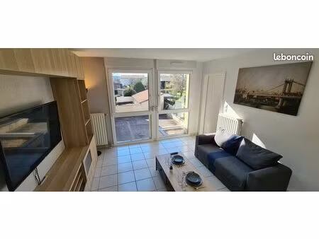 bel appartement meublé t2 + entièrement rénové