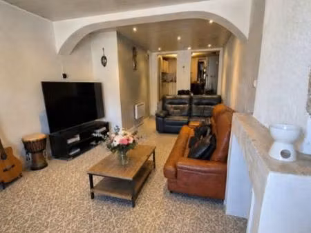 maison de ville 67m² -2 chambres - bureau - extérieur - centre annezin