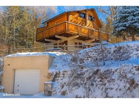 chalet 4 faces rénové avec vue panoramique / 2 logements indépendants / idéal investisseme