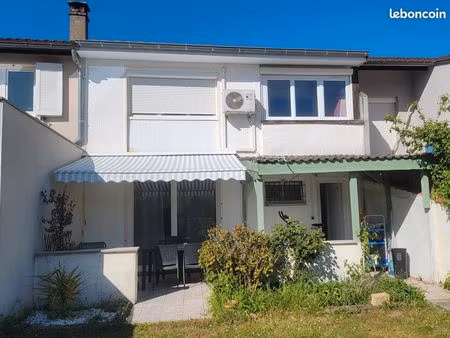 maison mitoyenne 5 pièces – 110 m² – jardin – garage