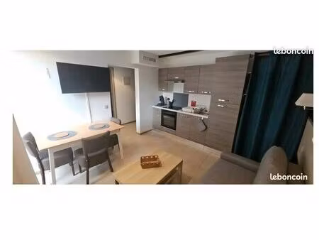 alenya t1 bis 35m2 plus terrasse 10m2 à 8 minutes des plages