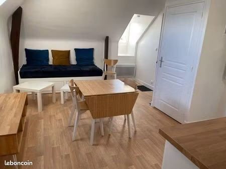studio 22m2 meublé avec parking