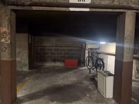 place de parking – 1er sous-sol sécurisé – 11 m² – paris 17 (rue legendre)
