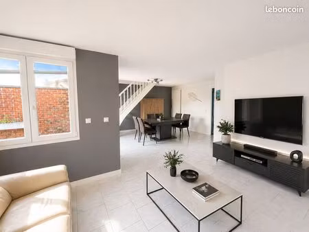 maison 89 m² – 4 chambres – jardin & garage – marquette-lez-lille