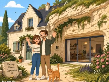 (rocheco/vouvray/vernou) : locataires sérieux cherchent maison