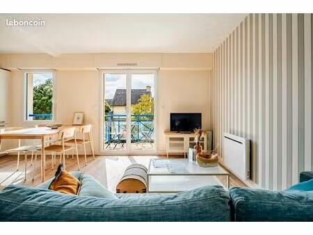 ? appartement meublé 2 chambres – balcon sud – location au mois (octobre à mai) – dinard