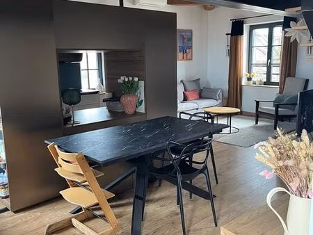 t3 duplex 86 m² au sol – vue sur lyon & monts du lyonnais - ancien monastère rénové