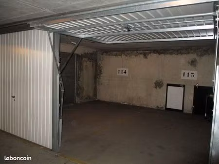 grand box parking / stockage 2 places montparnasse