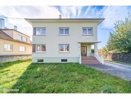 à vendre – maison avec 2 appartements + dépendance – terrain 960 m² – rixheim