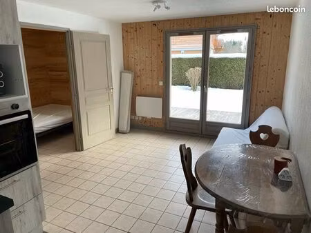 appartement 2 pièces – 29 m² – rdc avec terrasse
