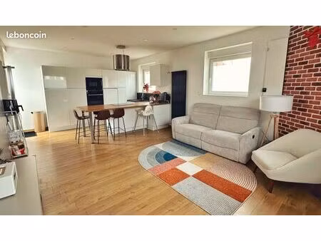 hem - maison de ville de 100 m² - 4 chambres - jardin - aucun travaux à prévoir