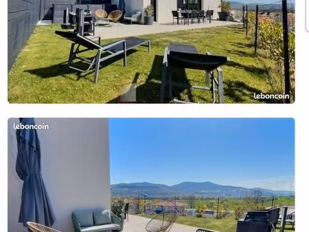 maison contemporaine avec vue